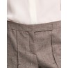 Close up af linning på Dorothee Schumacher Tweed bukser