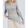 Modelbillede af Seamless Basic Elvira Gråmelange t-short