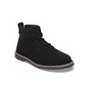 Pack shot af Birkenstock Uppsala Mid Shearling Suede Black sort snørestøvle