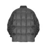 Pack shot af Lempelius Nal Down Jacket Iron Grey bagfra på hvid baggrund