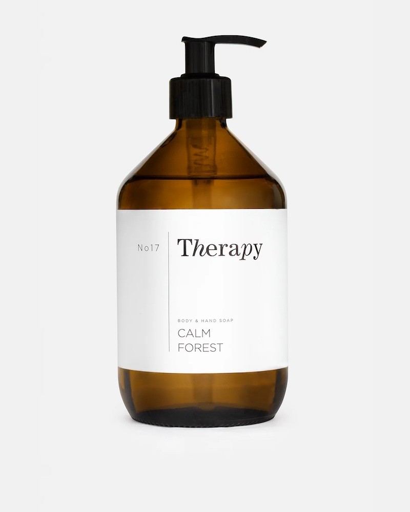 Pack shot af No17 Therapy Calm Forest Body & Hand Soap - Eucalyptus & Geranium