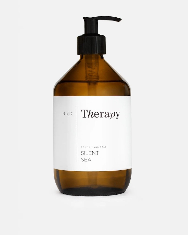 Pack shot af No17 Therapy Silent Sea Body & Hand Soap - Cucumber & Mint