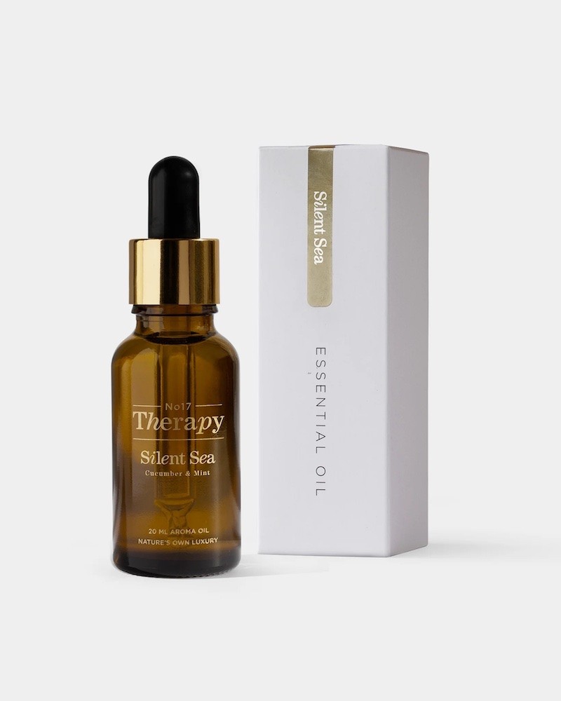 Pack shot af No17 Therapy Silent Sea Aroma Oil - Cucumber & Mint