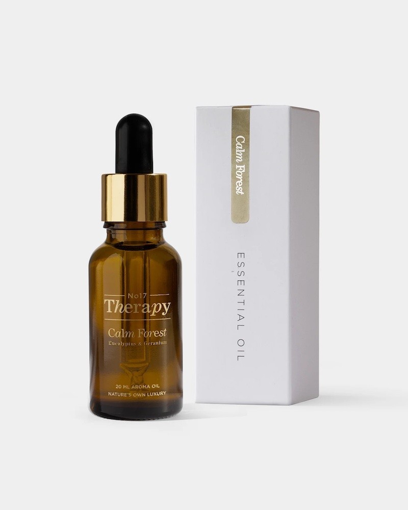 Pack shot af No17 Therapy Calm Forest Aroma Oil - Eucalyptus & Geranium