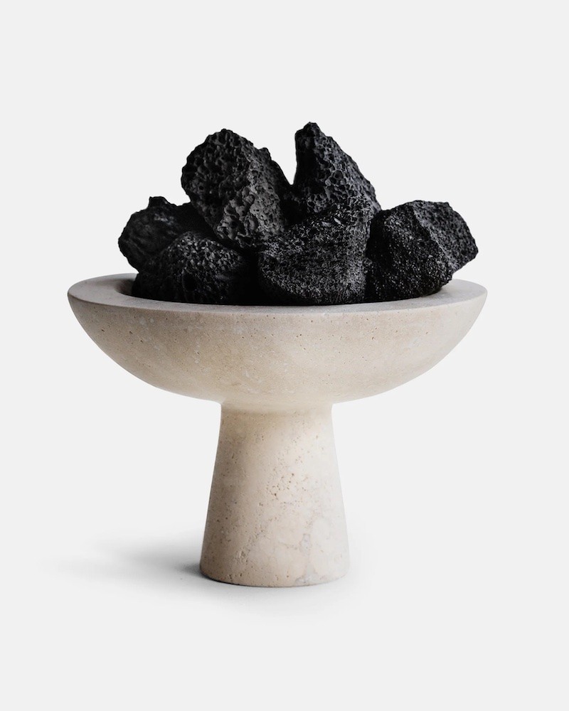 Pack shot af No17 Therapy Centerpiece Diffuser med Lavasten Travertin på neutral baggrund