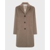 Pack shot af Gerard Darel Megane Coat Taupe Uldfrakke