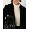 Close up af Gerard Darel Meli frakke sort