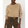 Model billede af Gerard Darel Elina beige cashmere strik
