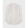Pack shot af Gerard Darel Alicia Blouse Ecru på neutral baggrund
