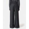 Model billede af Closed Wynston Pant Anthracite Melange bagfra