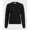Pack shot af Gerard Darel Emelyne Sort Cashmere strik på neutral baggrund