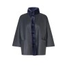 Pack shot af Benedikte Utzon Kate vendbar rulam dark navy