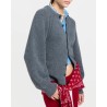 Model billede af Guest In Residence Sculpted Cardigan Charcoal