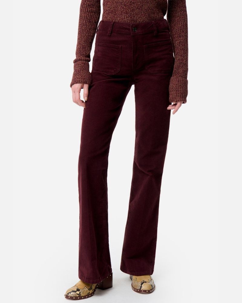 Model billede af Vanessa Bruno Dompay Corduroy Bordeaux