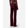 Model billede af Vanessa Bruno Dompay Corduroy Bordeaux bagfra