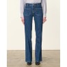 Model billede af Vanessa Bruno Dompay Jeans Royal Blue Denim forfra
