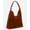 Pack shot af Vanessa Bruno Jess Large Hobo Cognac taske