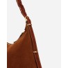 Close up af Jess PM cognac ruskinds taske fra Vanessa Bruno