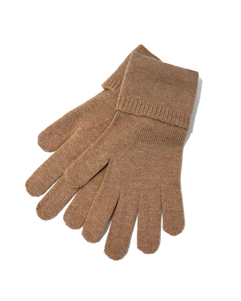 Pack shot af Gerard Darel Yasmine Cashmere Gloves Camel
