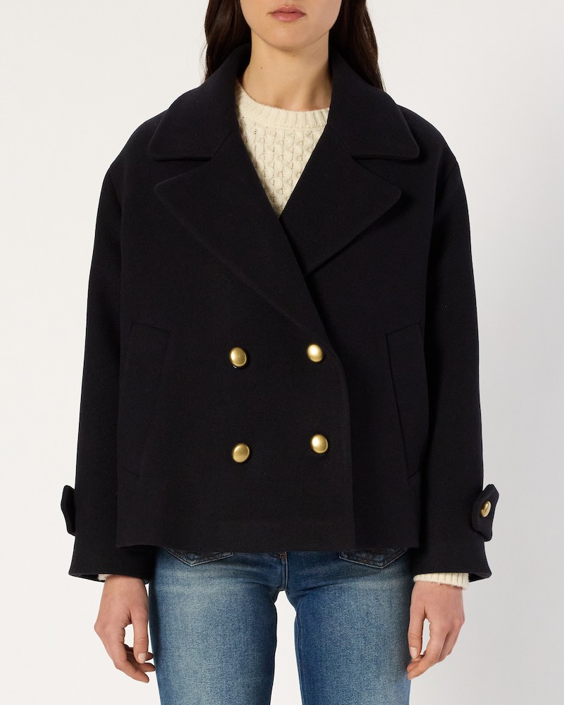 Model billede af Gerard Darel Mouna Peacoat Black