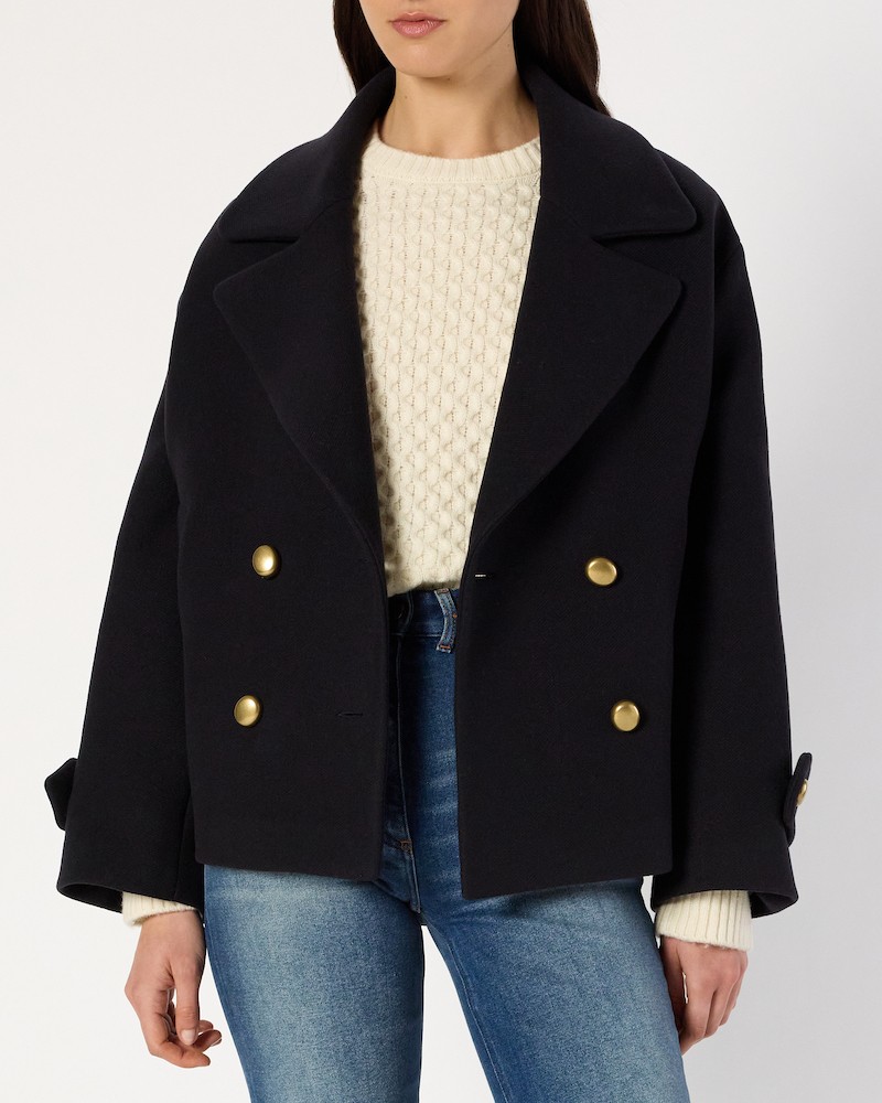 Model billede af Gerard Darel Mouna Peacoat Black
