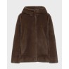 Pack shot af Gerard Darel Morgane Jacket Fake Fur Brown