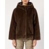 Model billede af Gerard Darel Morgane Jacket Fake Fur Brown