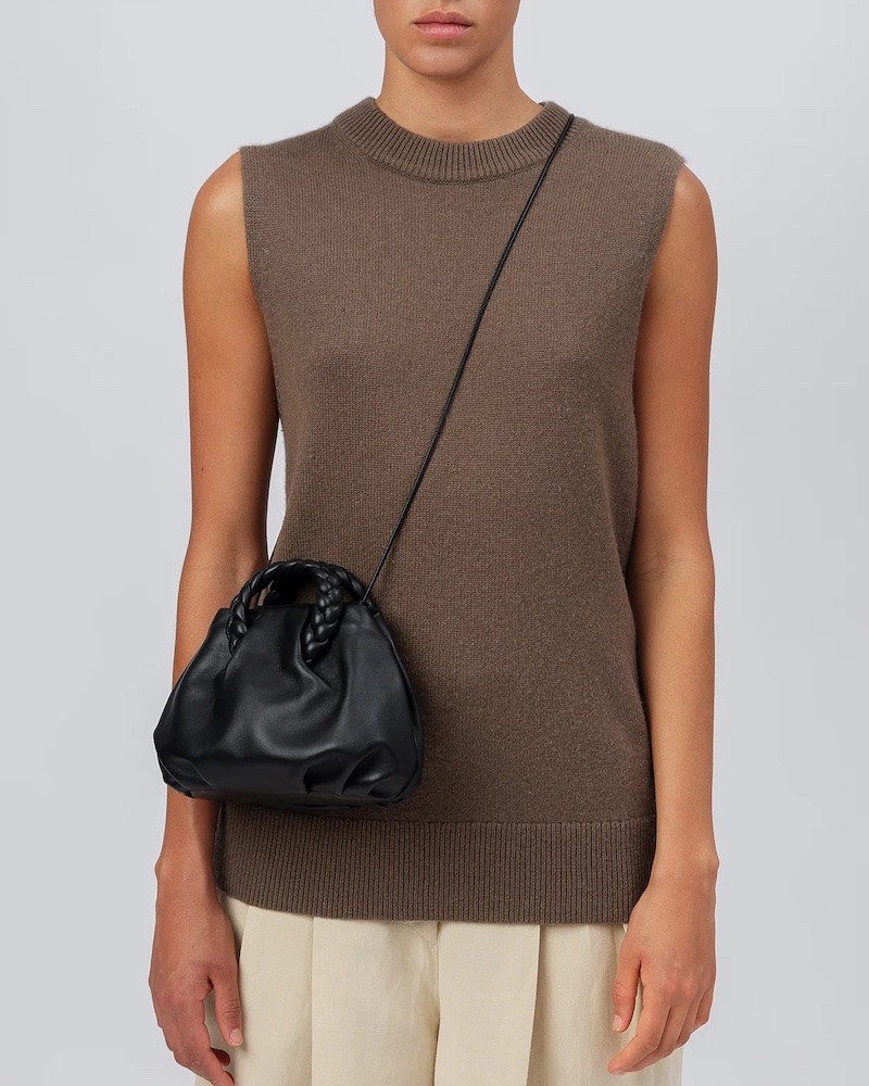 Model billede af Hereu Bombon Bag S Supple Shiny Black