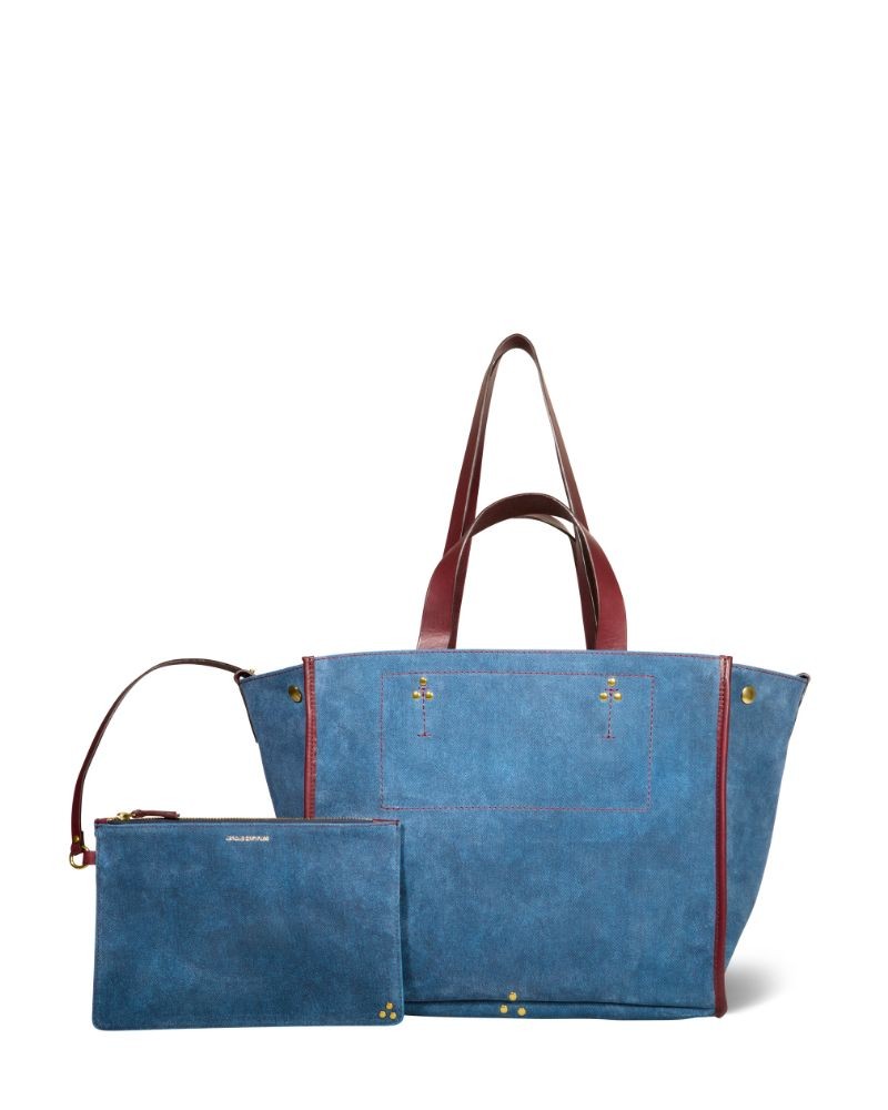 Pack shot af Jerome Dreyfuss Leon M Split Suede Jeans på hvid baggrund