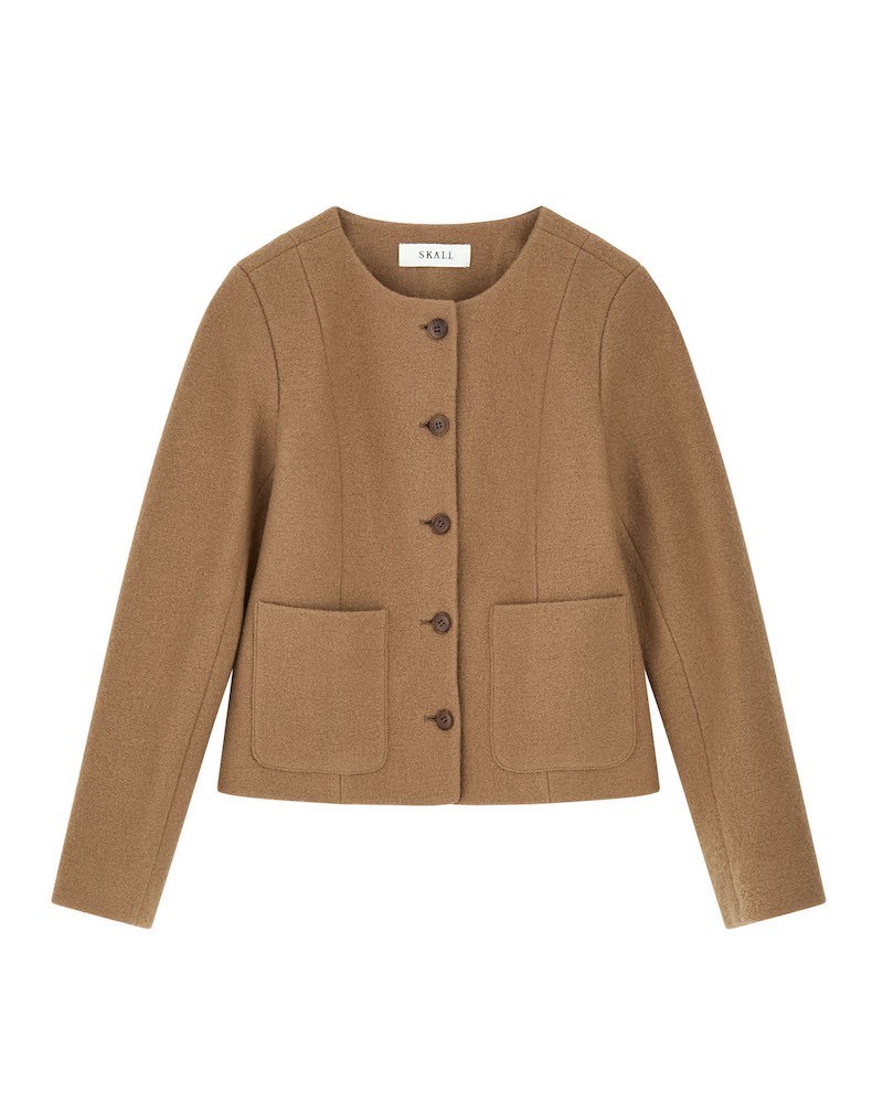 Pack shot af Skall Studio Mona Jacket Camel