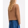 Model billede af Skall Studio Mona Jacket Camel jakke bagfra