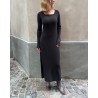Model billede af Guest In Residence Wide Rib  Cashmere kjole