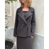 Model billede af Guest In Residence Tailored Blazer Burnt Cocoa