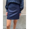 Model billede af Harris Wharf London Mini Nederdel navy uld