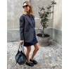 Model billede af Pomandére Oversize Blazer Graphite Grå