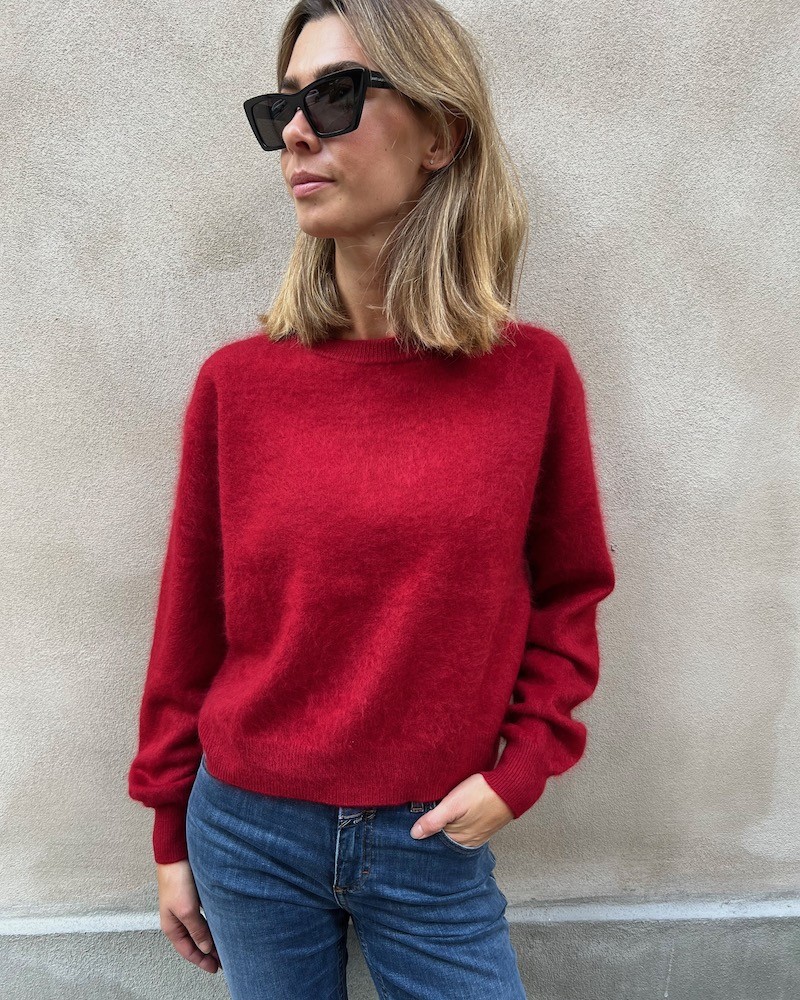 Model billede af Guest In Residence Grizzly cashmere strik