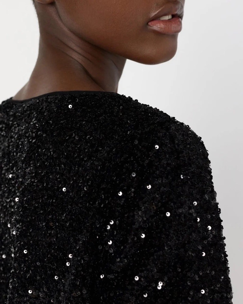 Close up af Gerard Darel Alienor Blouse Black