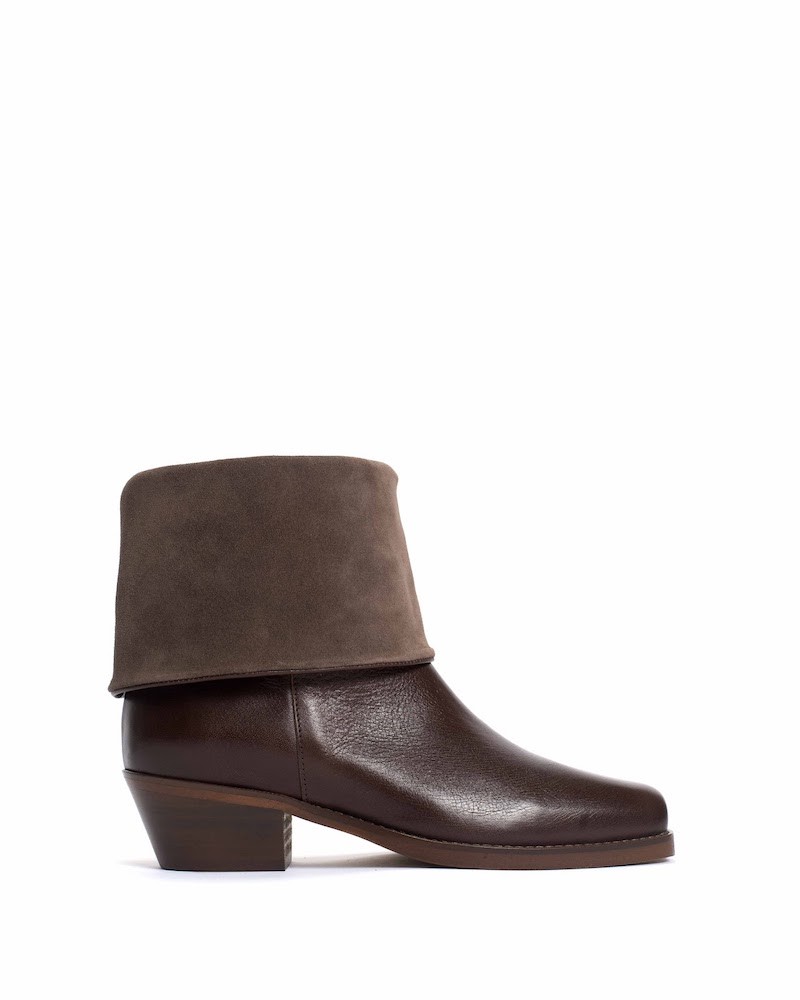 Anonymous Copenhagen Patricia Boots Coffee Brown mørkebrun støvle med firkantet snude