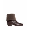 Anonymous Copenhagen Patricia Boots Coffee Brown mørkebrun støvle med firkantet snude