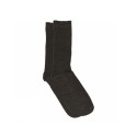 Pack shot af MP Strømper Fine Wool Rib Brown