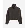 Pack shot af Vanessa Bruno Ballerine Turtleneck Anthracite på neutral baggrund