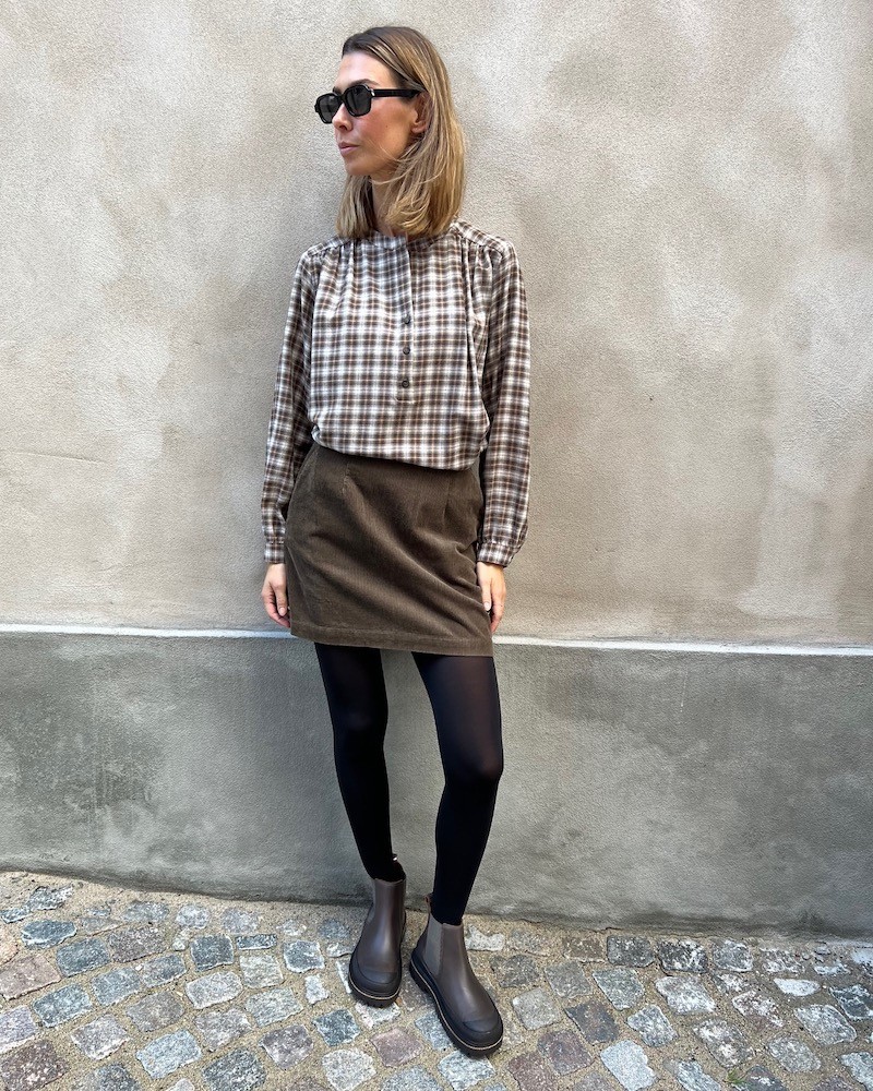 Model billede af Gerard Darel Aline Blouse Brown