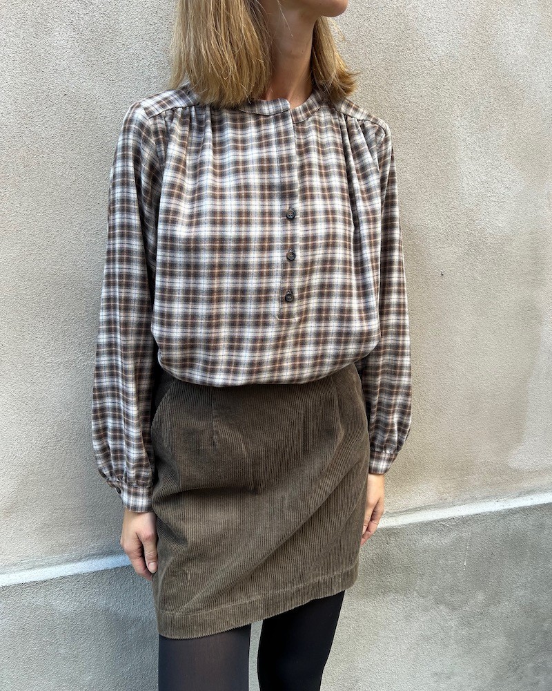 Model billede af Gerard Darel Aline Blouse Brown