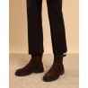 Model billede af Angulus 7865 Boot W/Buckle Suede Dark Brown