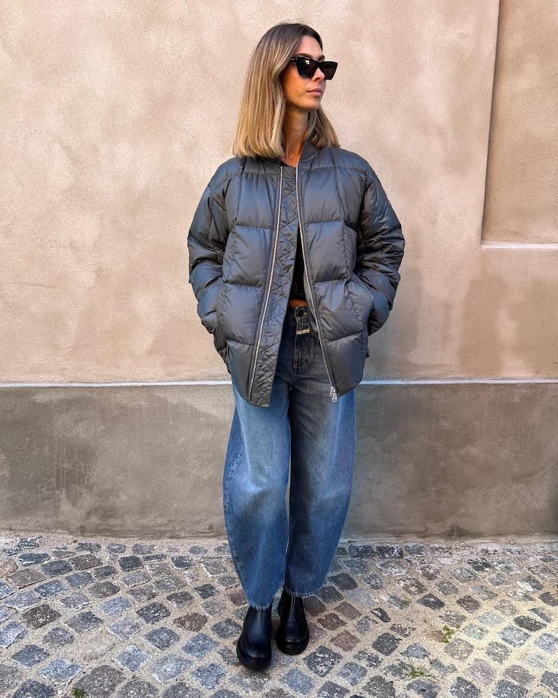 Model billede af Lempelius Nal Down Jacket Iron Grey