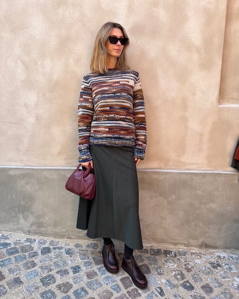 Model billede af Vanessa Bruno Fabrizio Sweater Multicolor