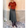 Model billede af Vanessa Bruno Boushra Khaki Nederdel
