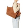 Model billede af Jerome Dreyfuss Leon M Split Suede Caramel taske