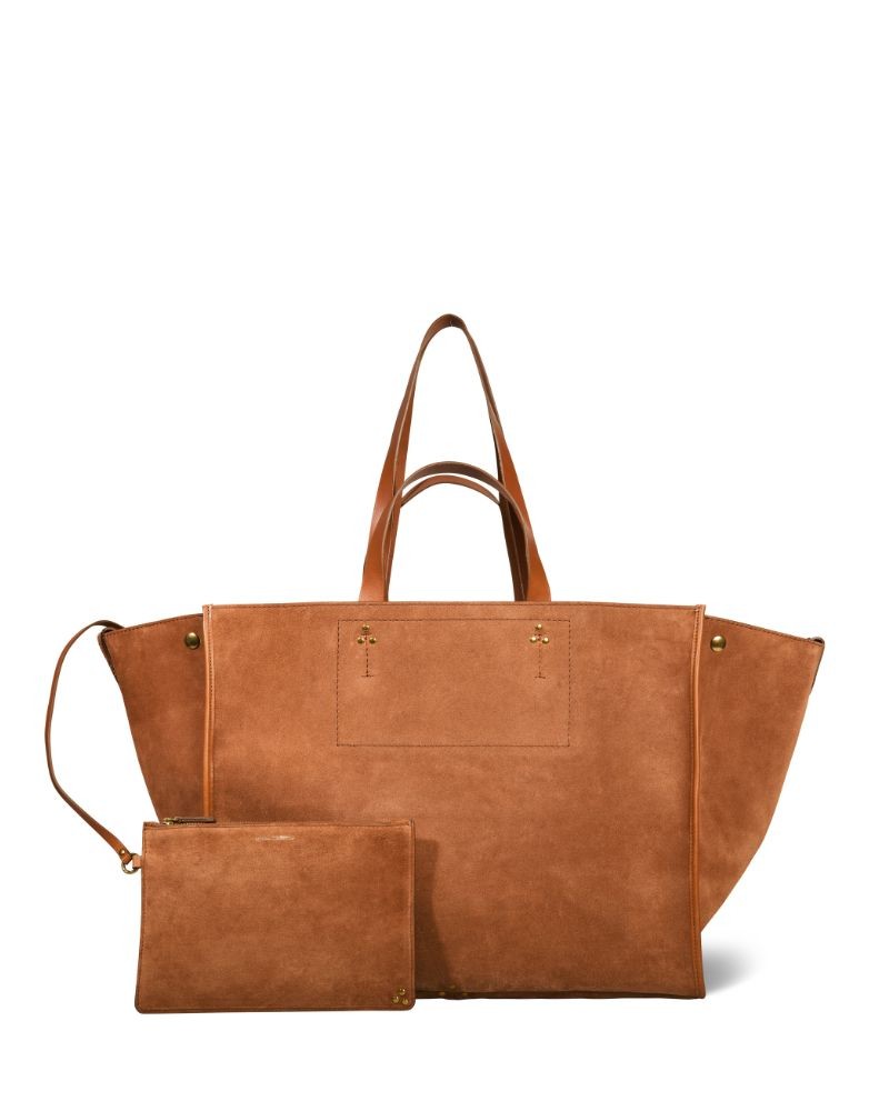 Pack shot af Jerome Dreyfuss Leon L Split Suede Caramel