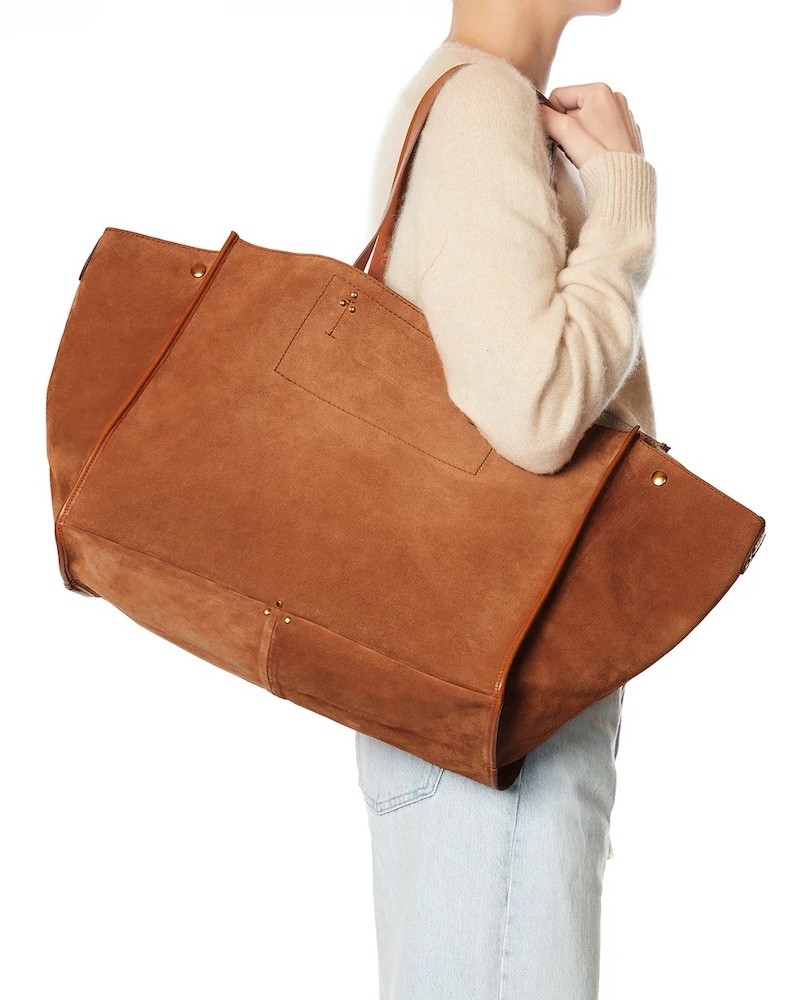 Model billede af Jerome Dreyfuss Leon L Split Suede Caramel